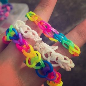🎉 party rainbow loom bundle 🎉